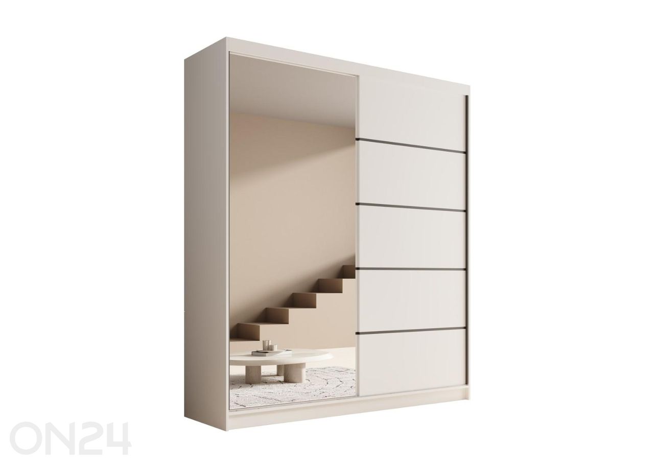 Liukuovikaappi Monte II 180 cm kuvasuurennos