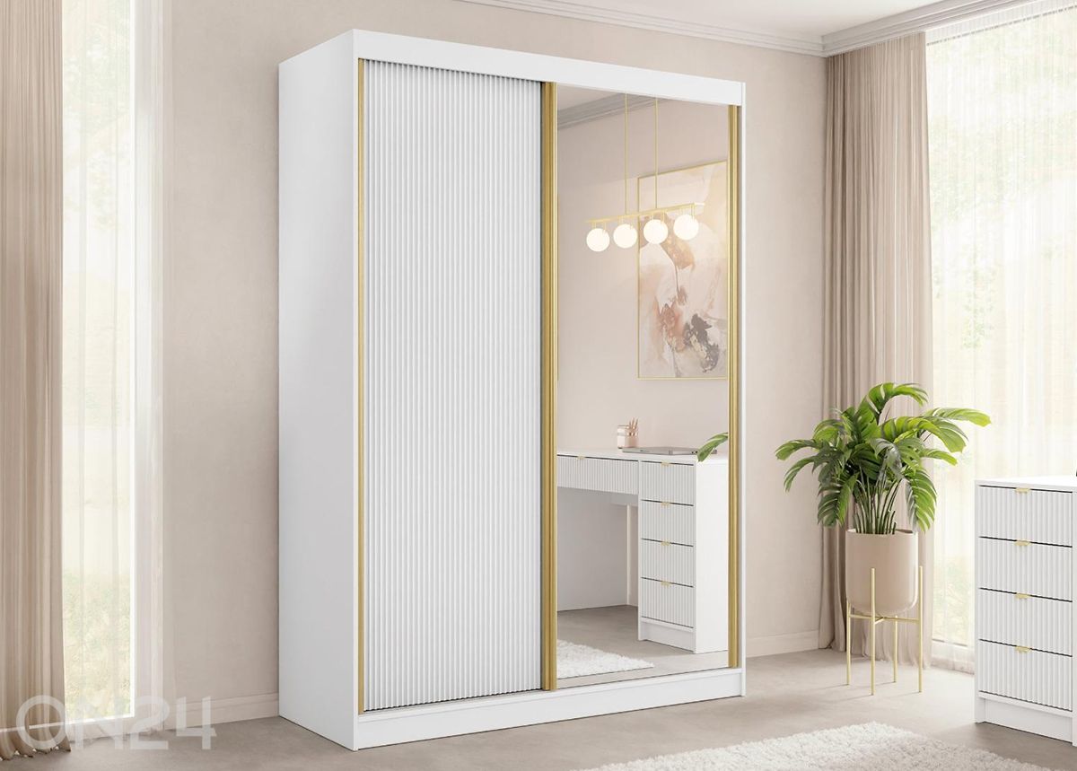 Liukuovikaappi Tireno 151 cm kuvasuurennos