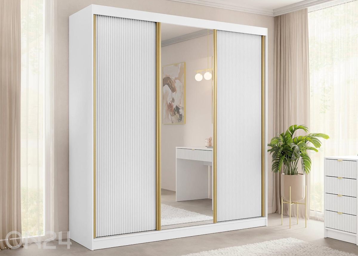 Liukuovikaappi Tireno 200 cm kuvasuurennos