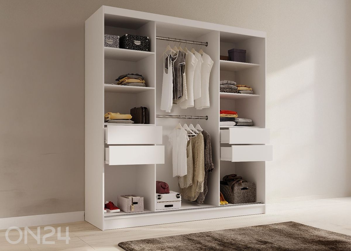 Liukuovikaappi Tirreno 200 cm kuvasuurennos