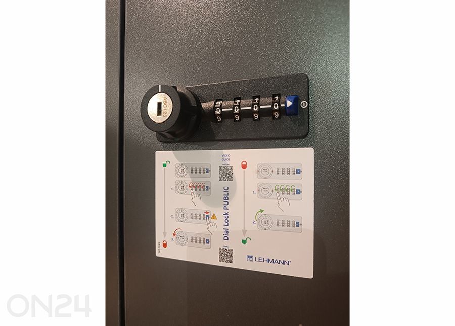 Lukittava kaappi Locked kuvasuurennos