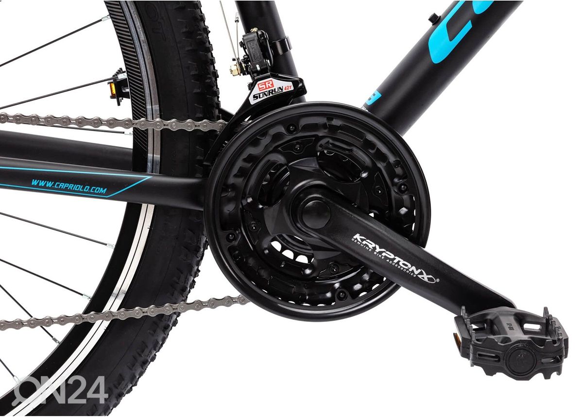 Maastopyörä MTB 9.0 29", musta-sininen kuvasuurennos