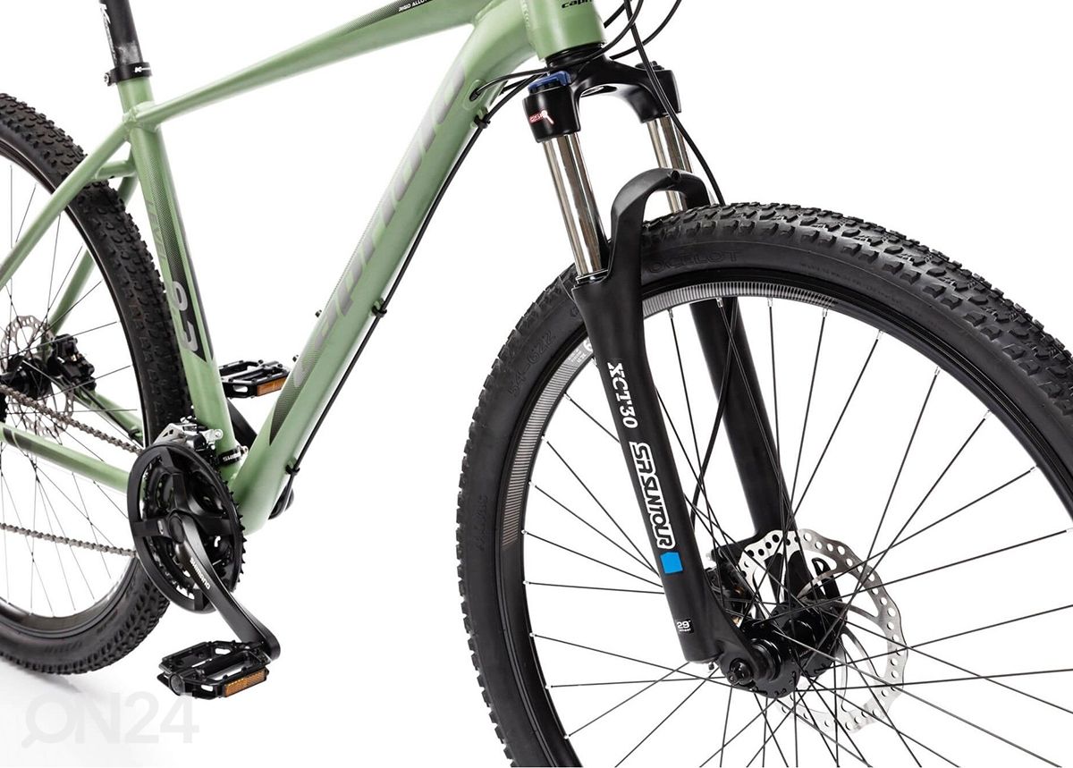 Maastopyörä MTB 9.3 29", matta-reseda vihreänharmaa kuvasuurennos