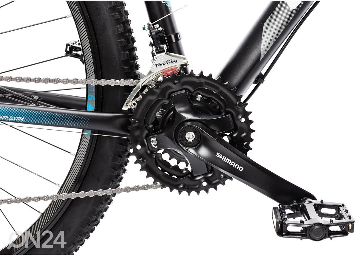 Maastopyörä MTB 9.3 29", musta-sininen kuvasuurennos