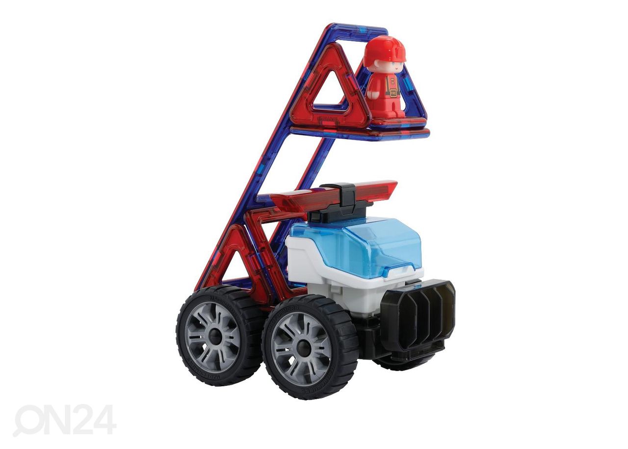 Magformers magneetti rakennussetti Poliisi- ja pelastus, 26 osaa kuvasuurennos