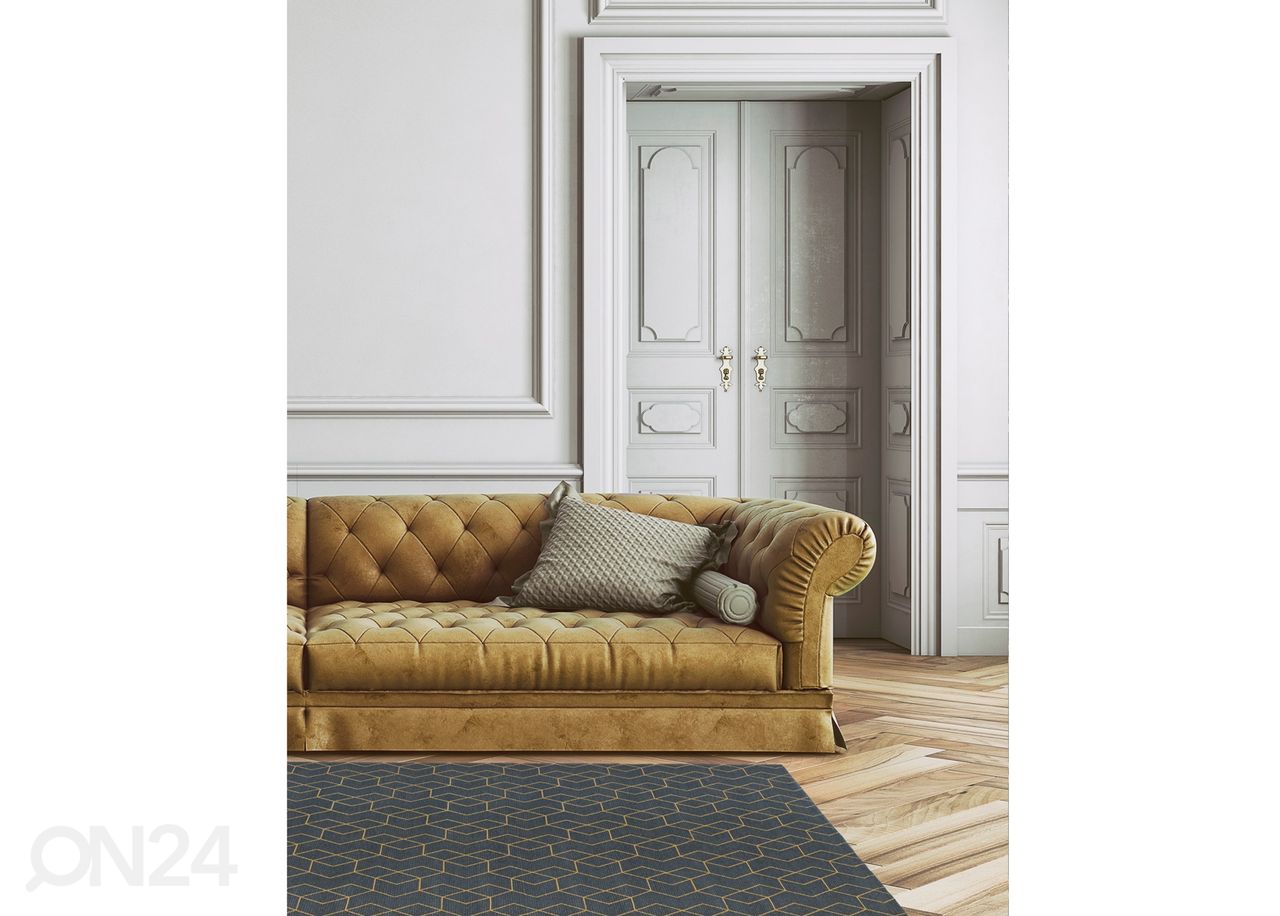 Magic home matto CUBE Golden 160x230 cm kuvasuurennos