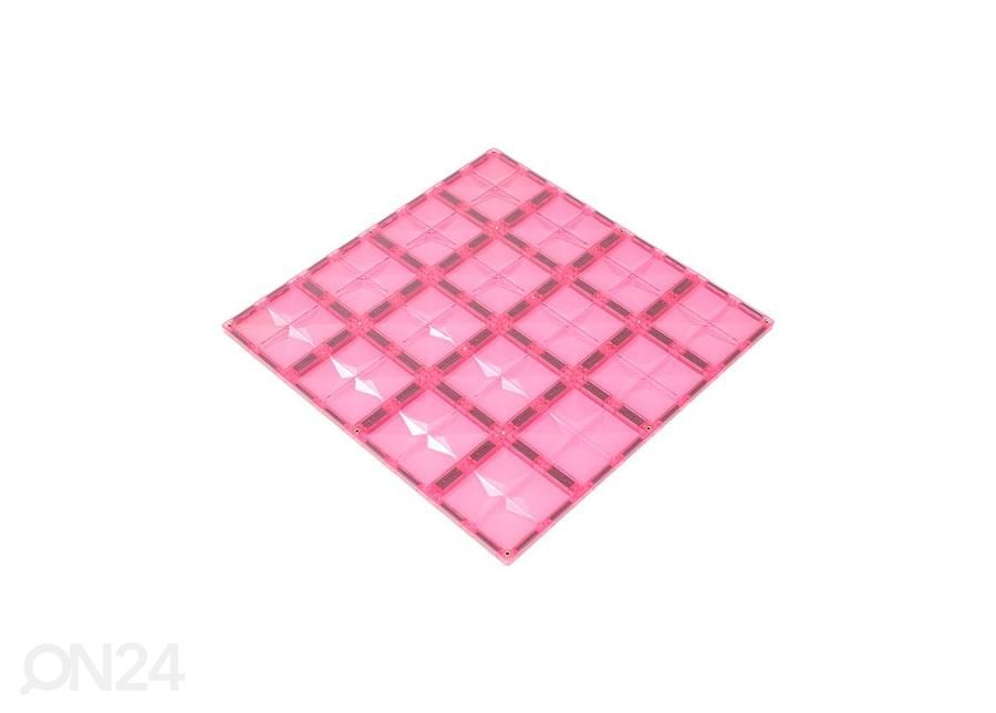 Magneettipalikoiden pohjalevyt MNTL pinkki + sininen, 2 kpl kuvasuurennos