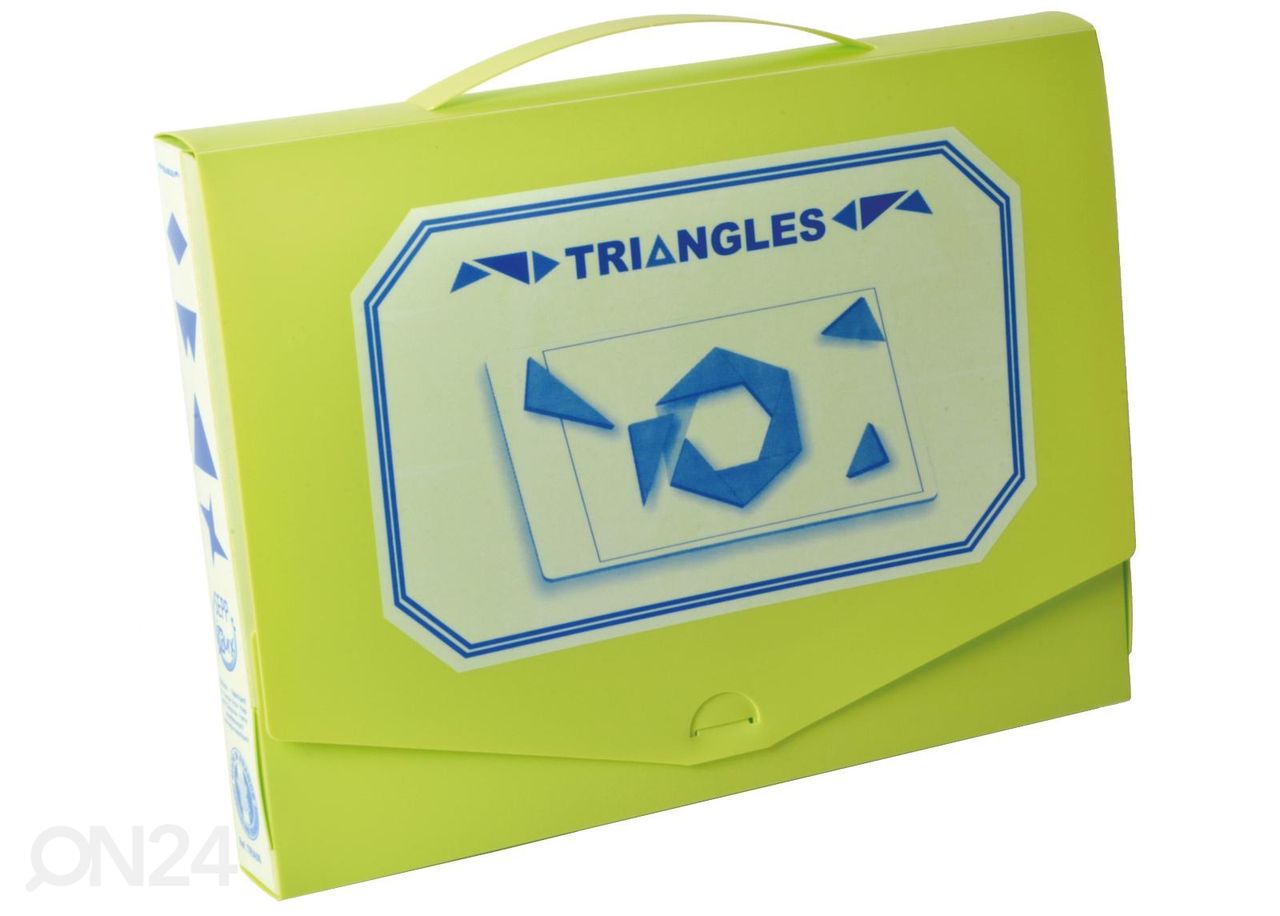 Magneettipeli Kolmiot 6.lle lapselle kuvasuurennos