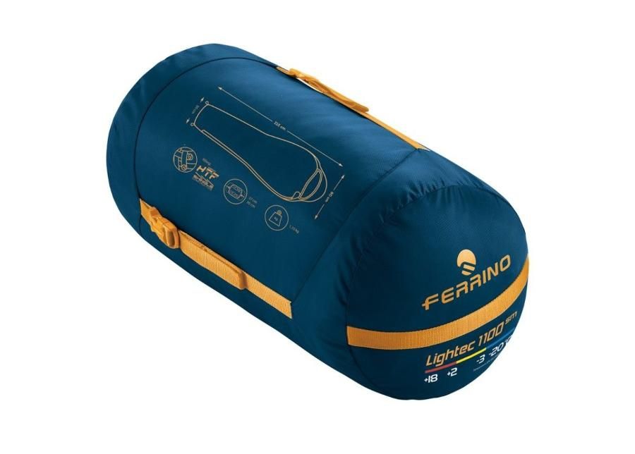 Makuupussi FERRINO Lightec Shingle SQ kuvasuurennos