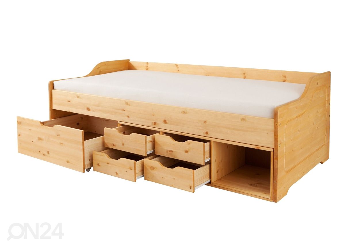 Mäntysänky Pelle 90x200 cm kuvasuurennos