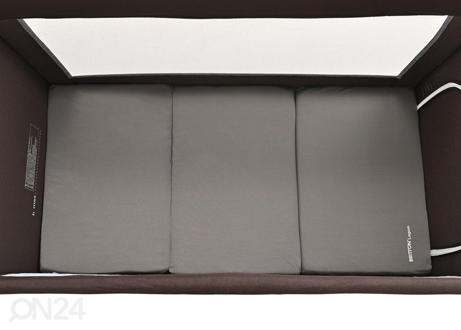 Matkapatja Britton Lagom tummanharmaa, 60x120 cm kuvasuurennos