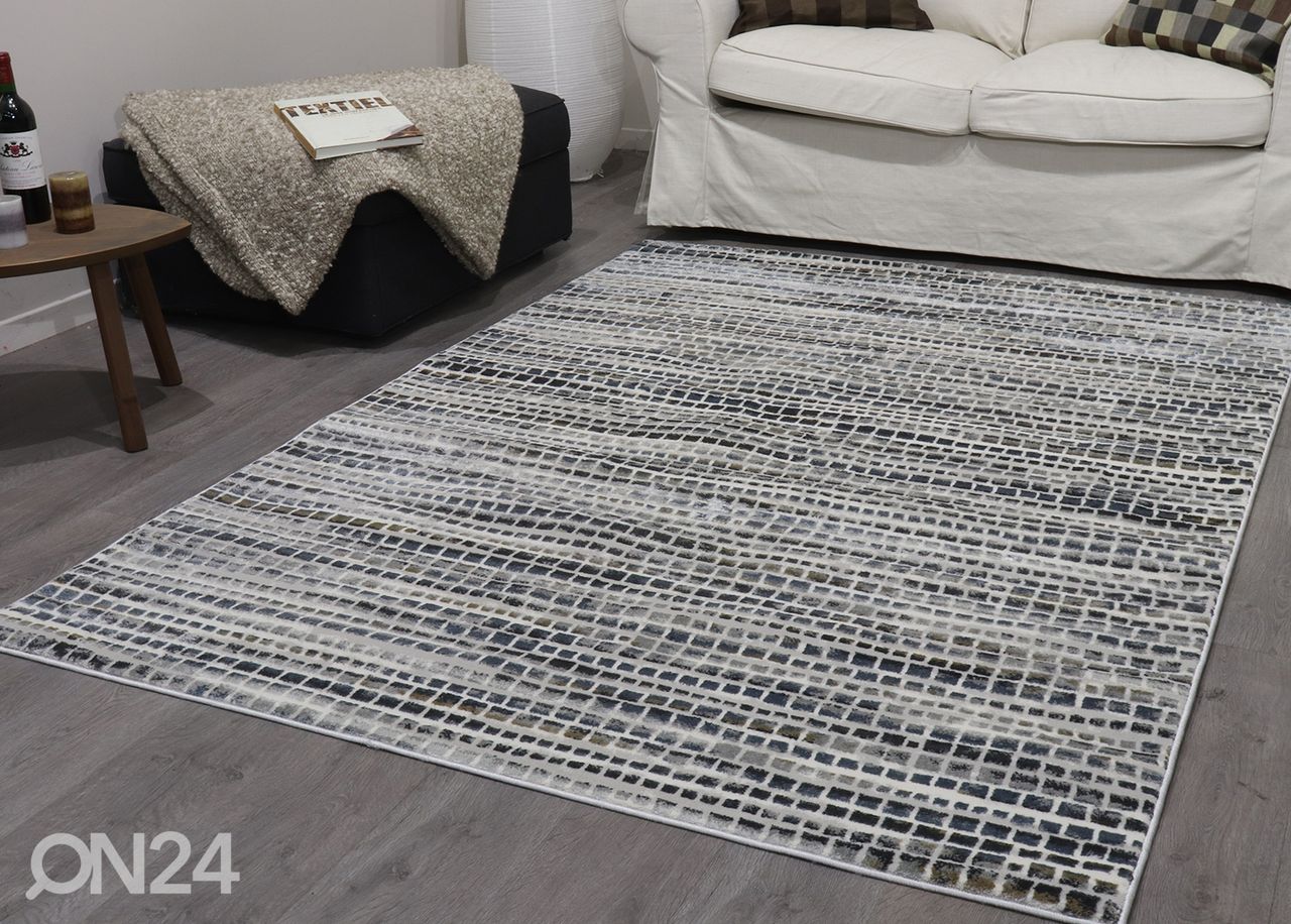 Matto 160x230 cm, tummanharmaa kuvasuurennos