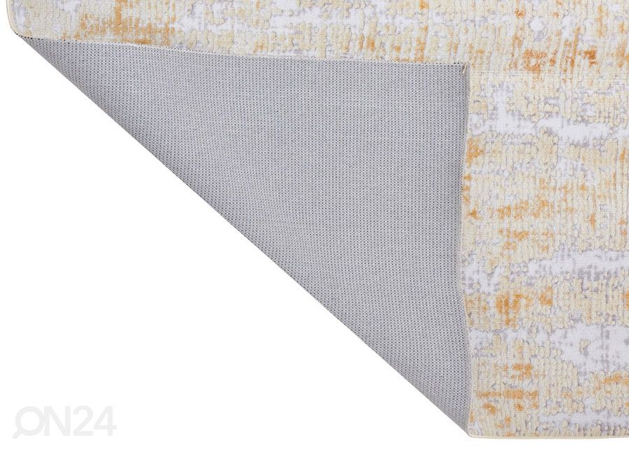 Matto Abstract Grey Ochre kuvasuurennos