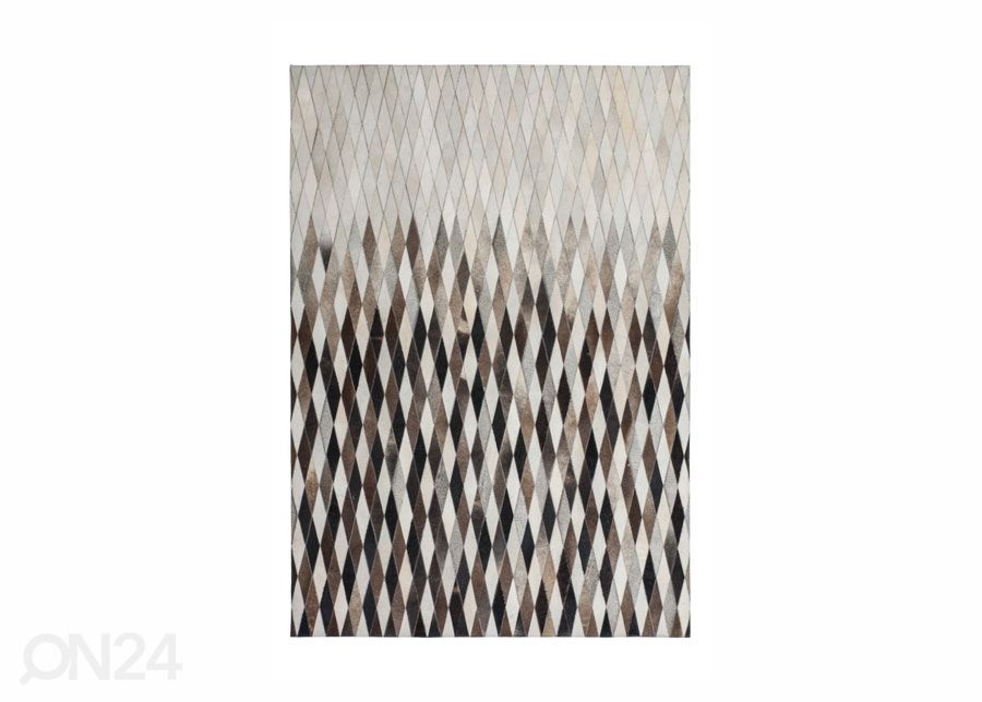 Matto aitoa nahkaa 120x170 cm kuvasuurennos