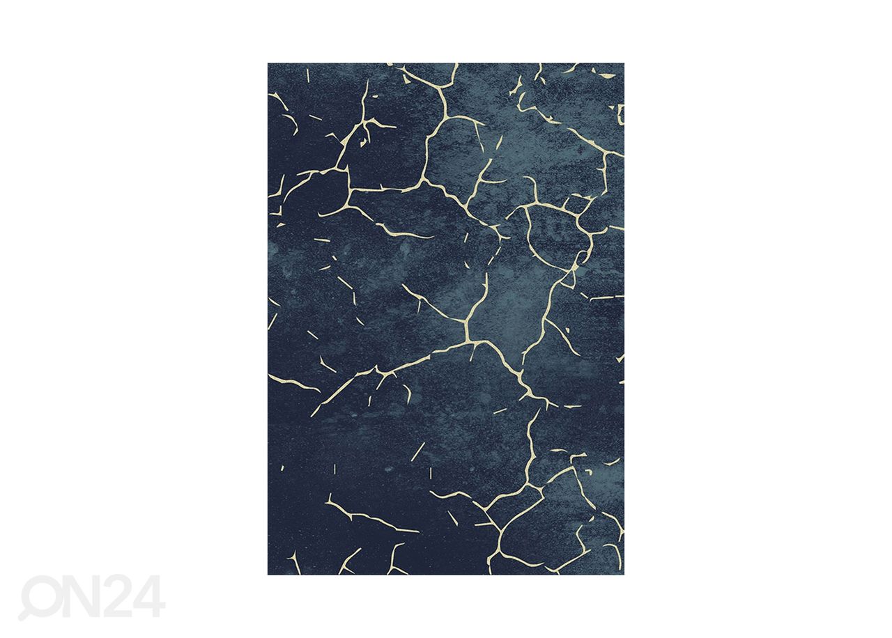 Matto Atlas 160x230 cm, sininen kuvasuurennos