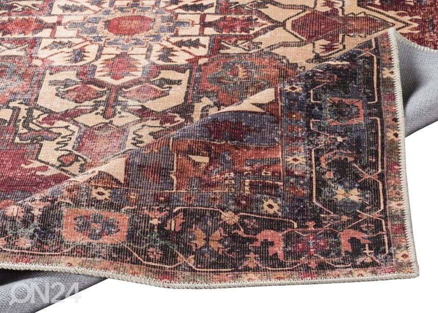 Matto Baku Red 160x230 cm kuvasuurennos