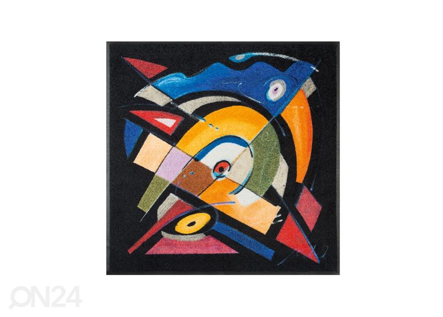 Matto BALANCED RHYTHM-I 85x85 cm kuvasuurennos