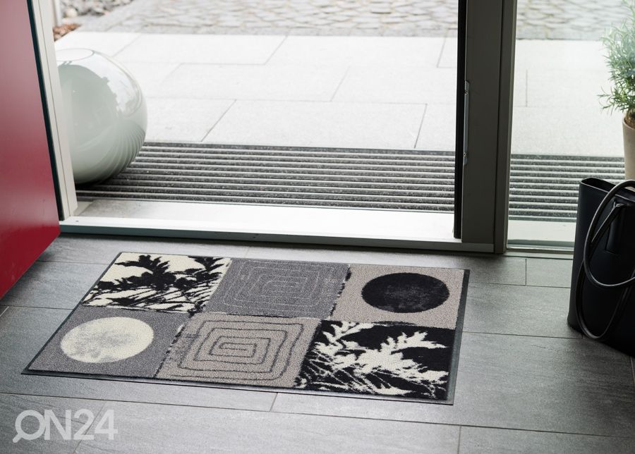 Matto Black and White 75x120 cm kuvasuurennos