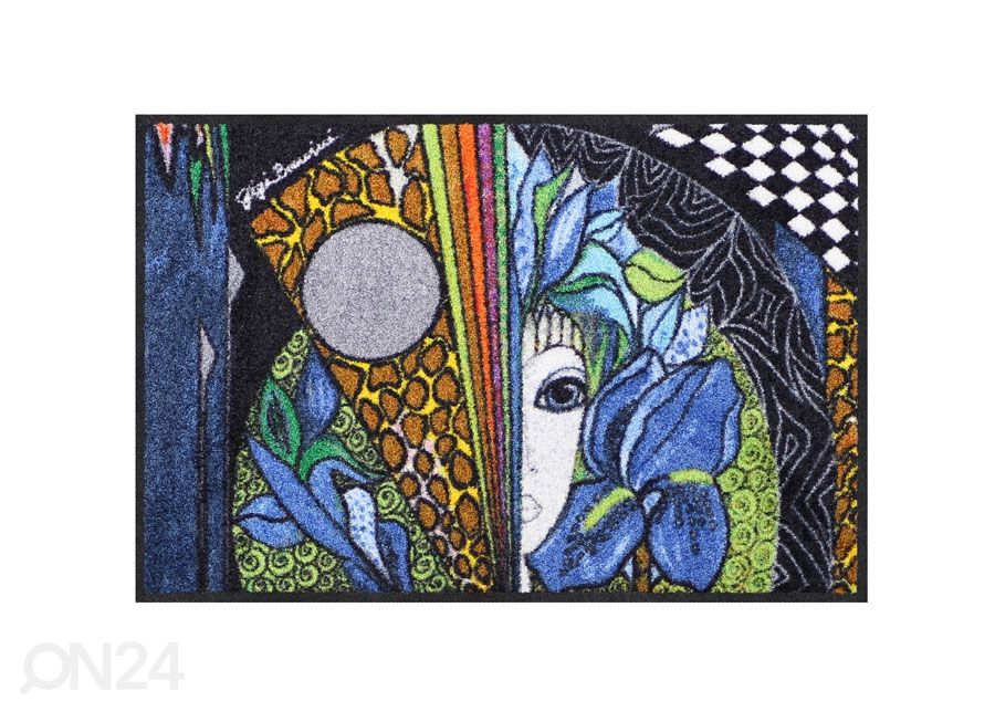 Matto BLAUE BLUME 50x75 cm kuvasuurennos