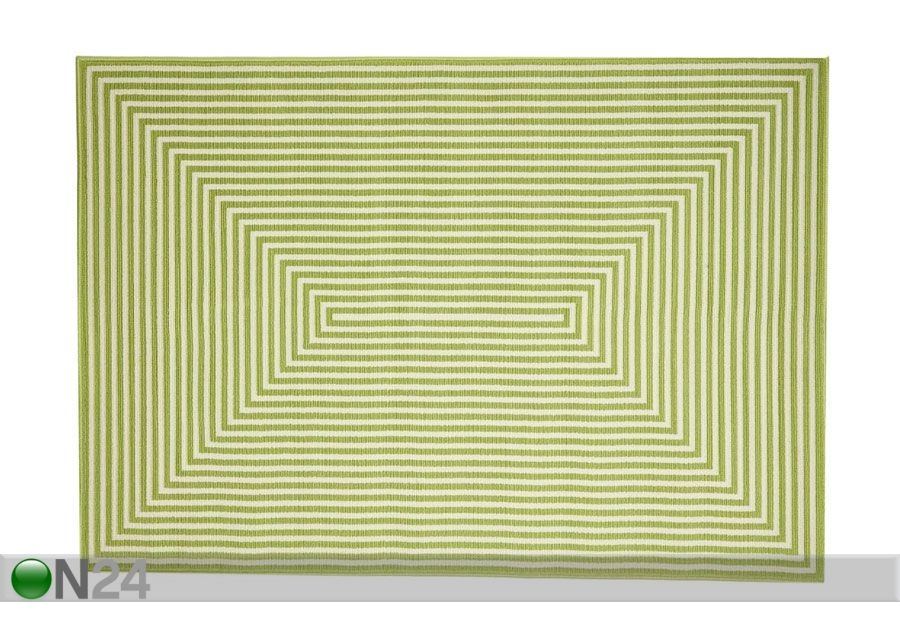 Matto Braid Green 160x230 cm kuvasuurennos