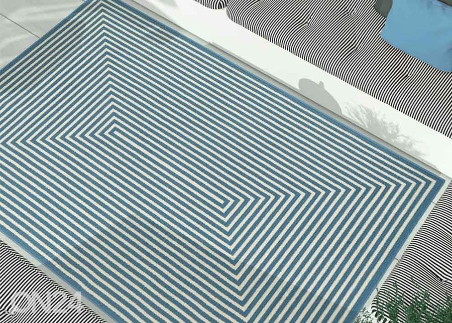 Matto Braid Light Blue 133x190 cm kuvasuurennos