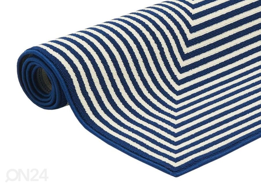 Matto Braid Navy 133x190 cm kuvasuurennos