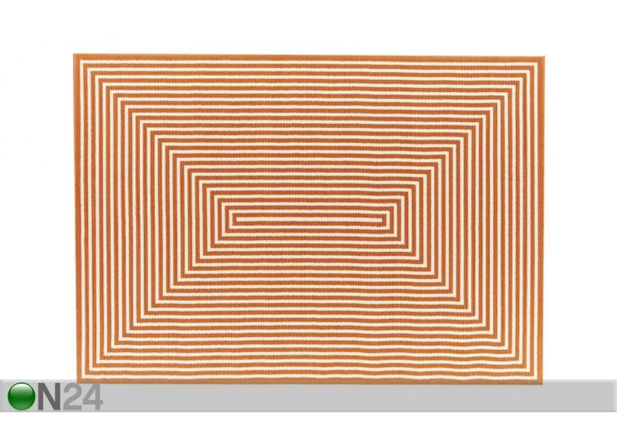 Matto Braid Orange 133x190 cm kuvasuurennos