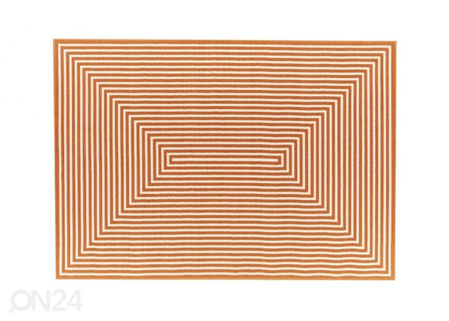 Matto Braid Orange 160x230 cm kuvasuurennos