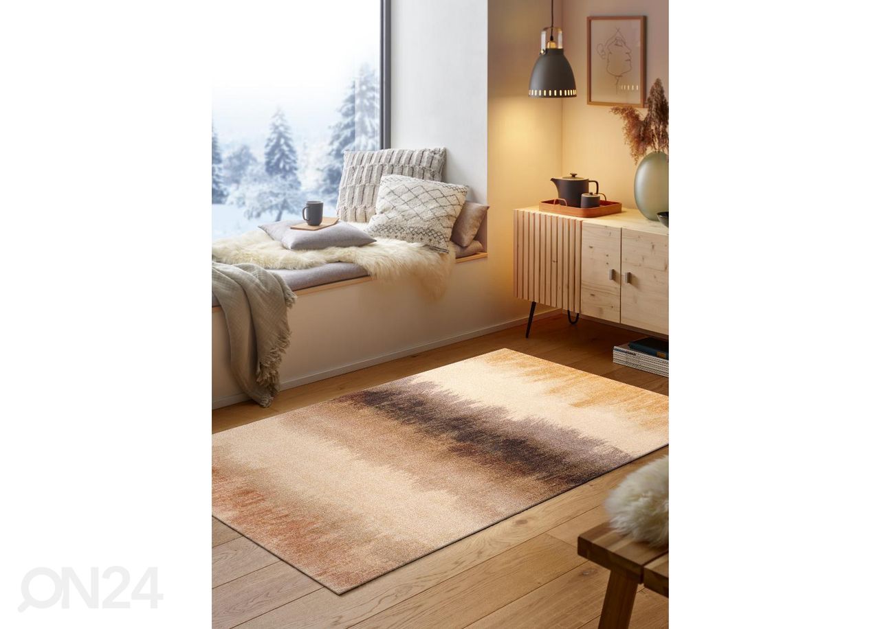 Matto Bronze Bands 110x175 cm kuvasuurennos