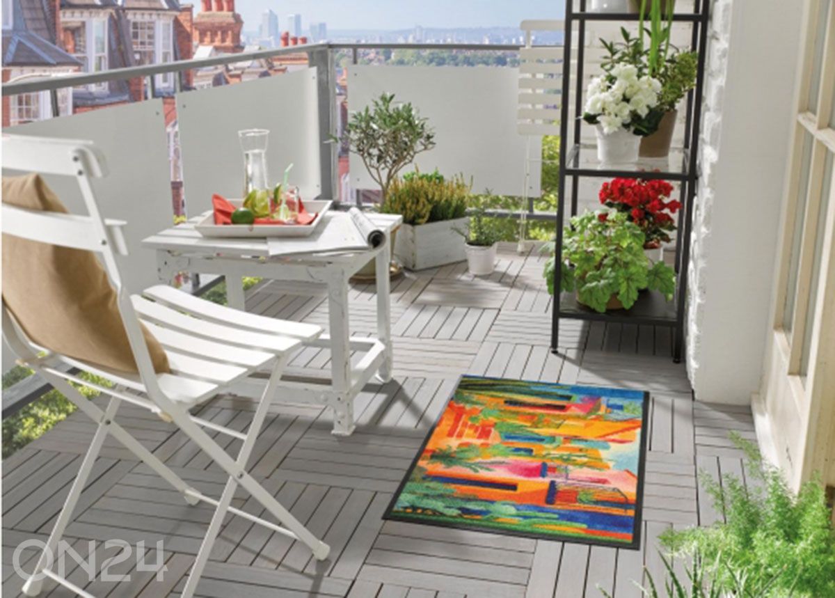 Matto Casas de Colores, 50x75 cm kuvasuurennos