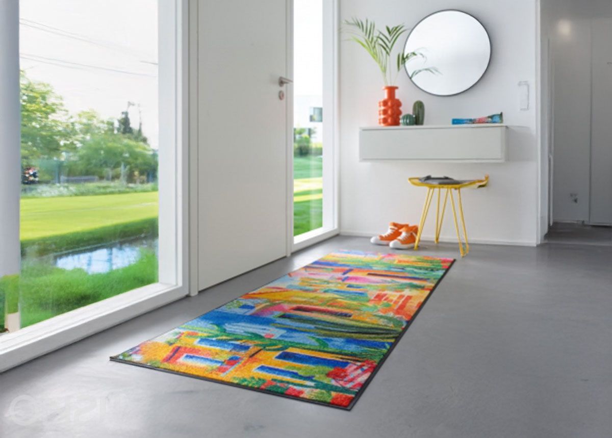 Matto Casas de Colores, 75x190 cm kuvasuurennos