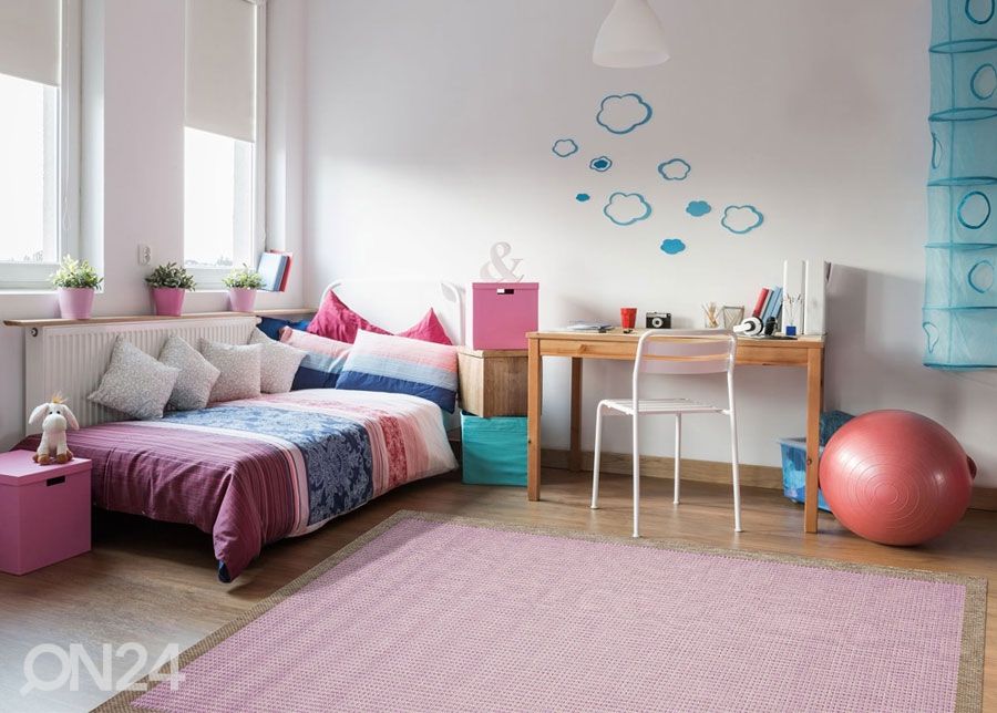 Matto Chrome Plum 135x190 cm kuvasuurennos