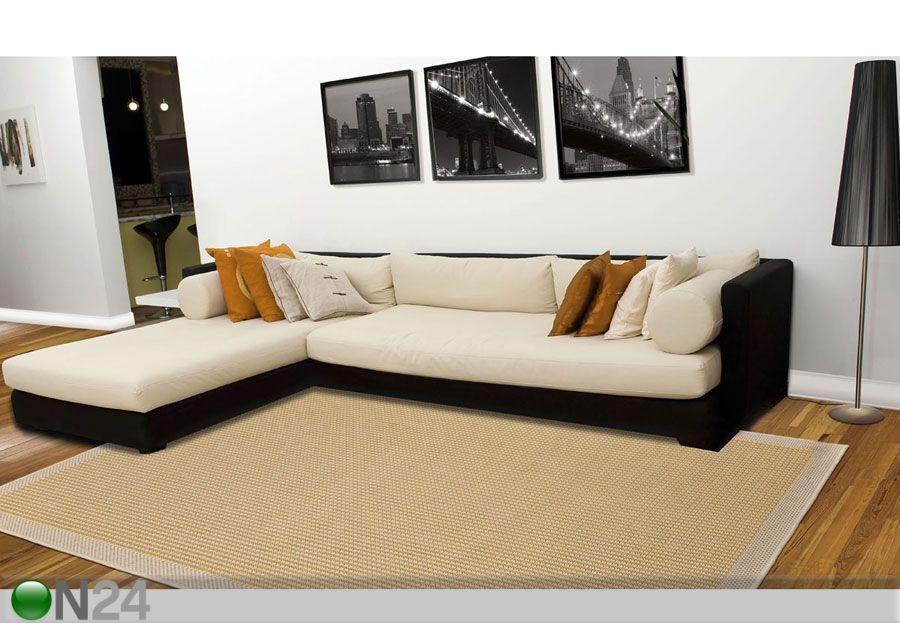 Matto Chrome Yellow 135x190 cm kuvasuurennos