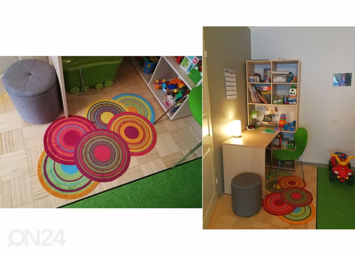 Matto COSMIC COLOURS 70x120 cm kuvasuurennos