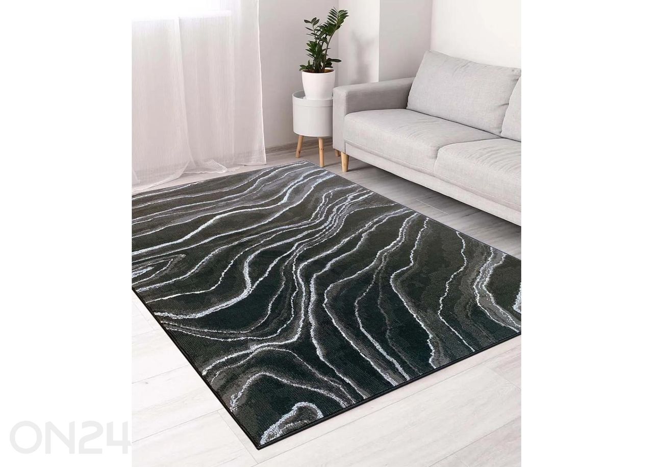 Matto Design Grey 4902 160x225 cm kuvasuurennos