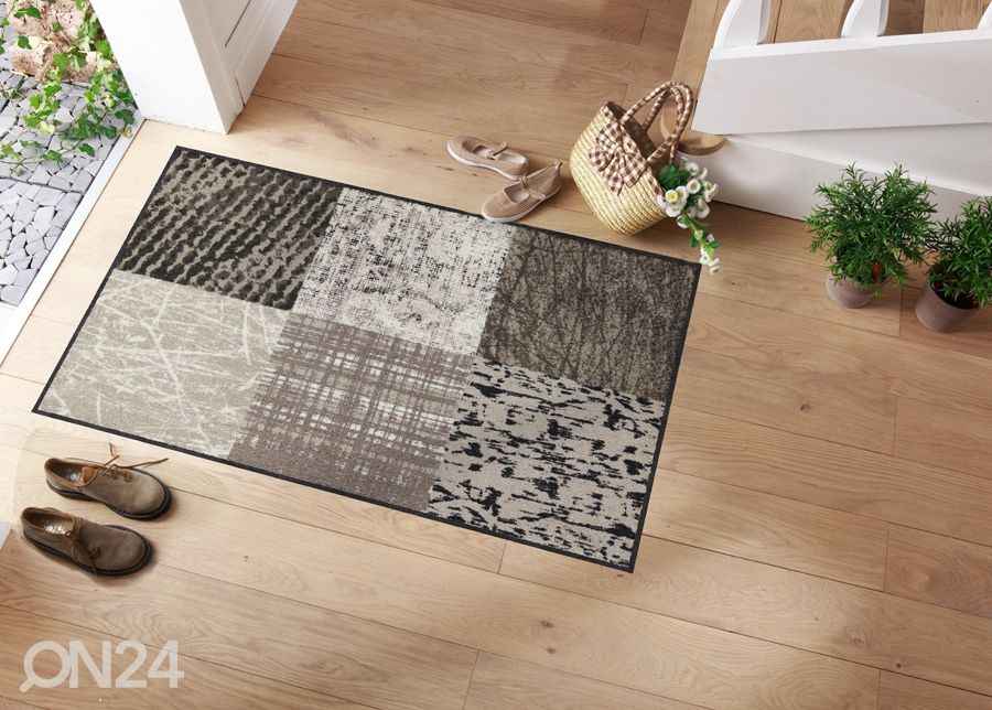 Matto Dublin taupe 50x75 cm kuvasuurennos