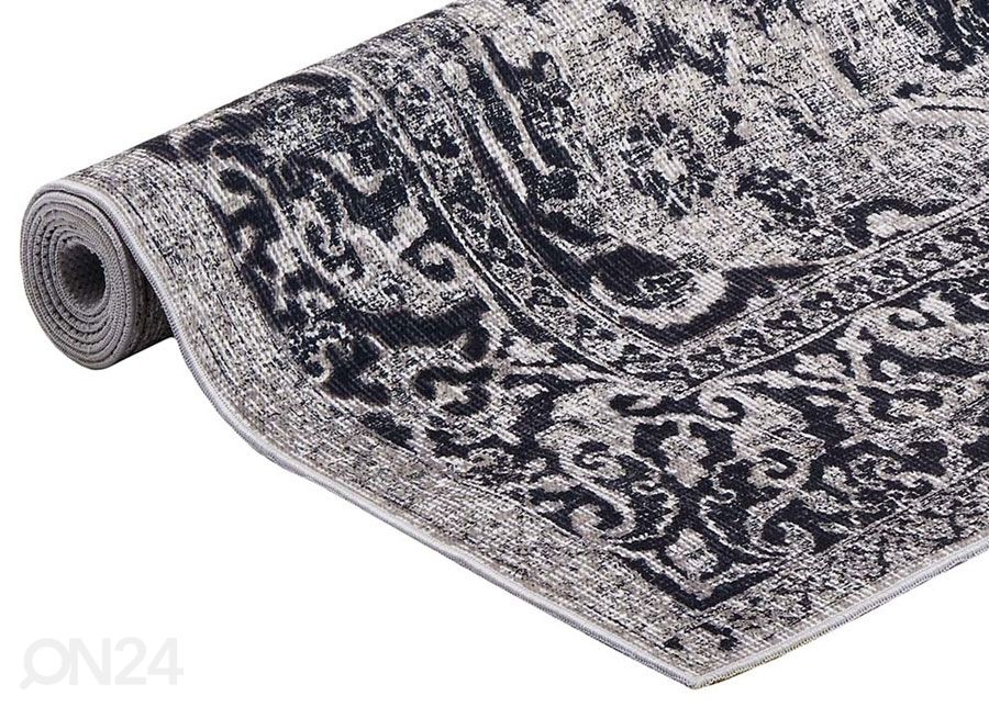 Matto EDESSA GREY BLACK kuvasuurennos