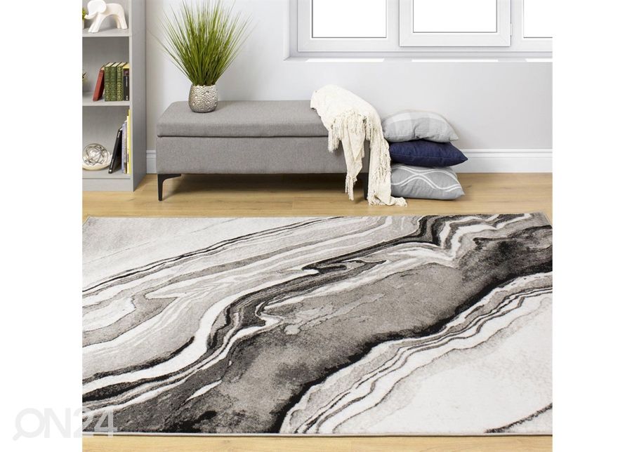 Matto Empire Grey 120x170 cm kuvasuurennos