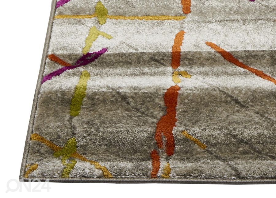 Matto Gipsy Boho Grey 80x150 cm kuvasuurennos