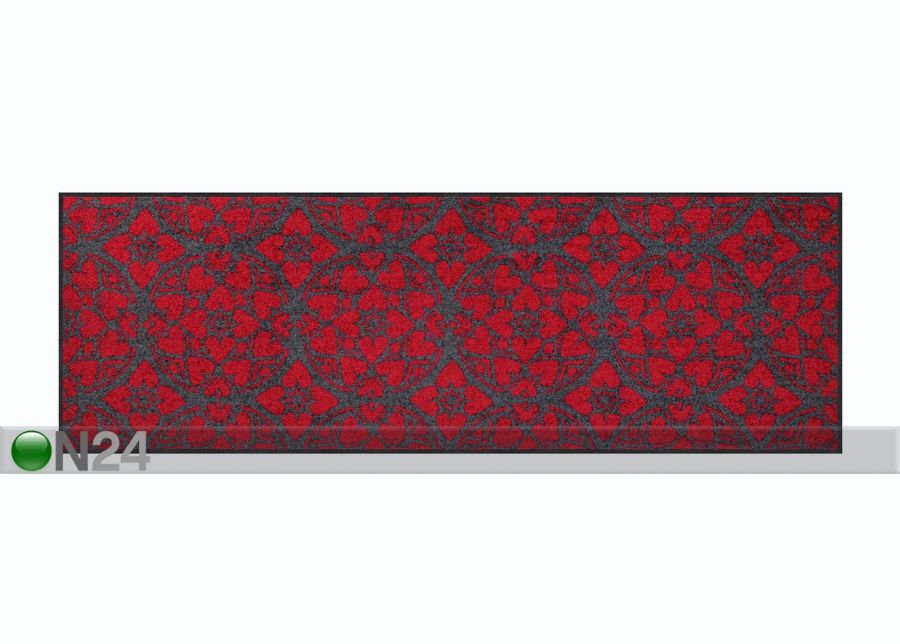 Matto Heart Windows 60x180 cm kuvasuurennos