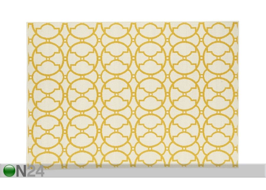 Matto Interlaced Ivory 160x230 cm kuvasuurennos