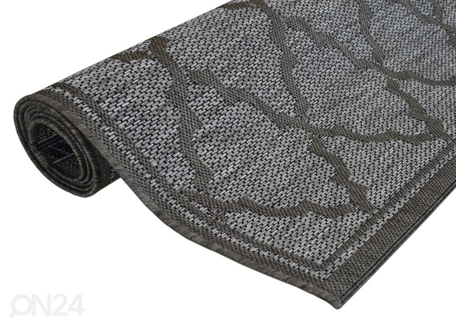 Matto Intreccio Grey 135x190 cm kuvasuurennos