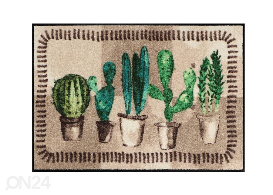 Matto KAKTUSGARTEN 50x75 cm kuvasuurennos
