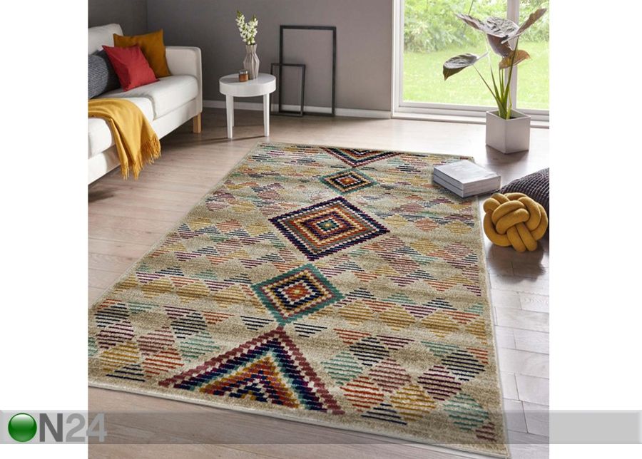Matto Kilim Multi 140x200 cm kuvasuurennos