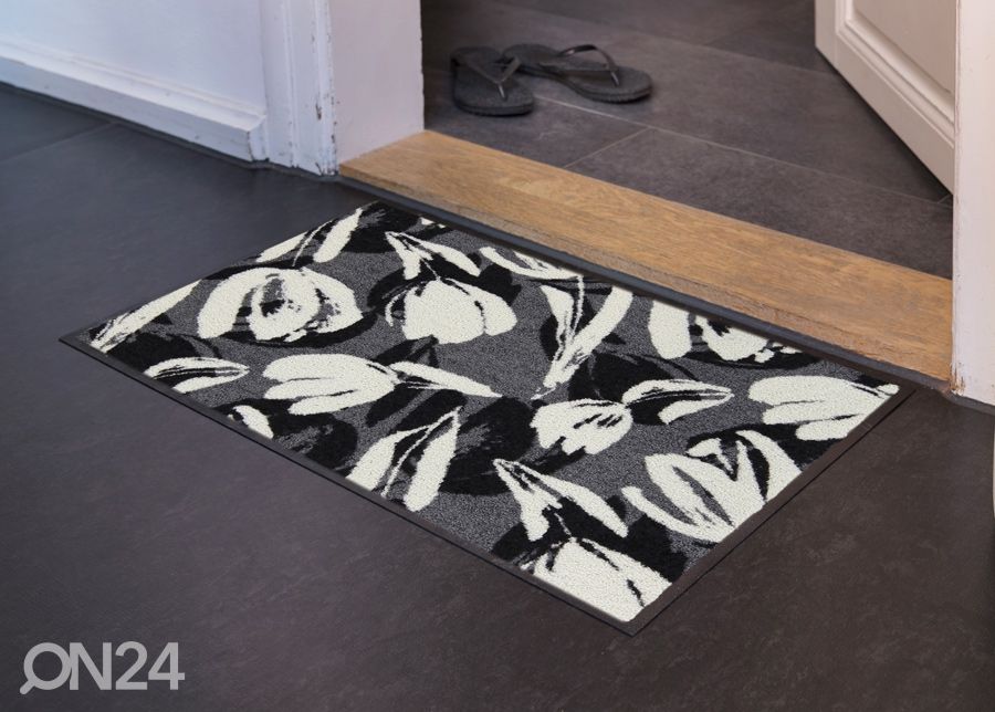 Matto Mariko black-white 50x75 cm kuvasuurennos