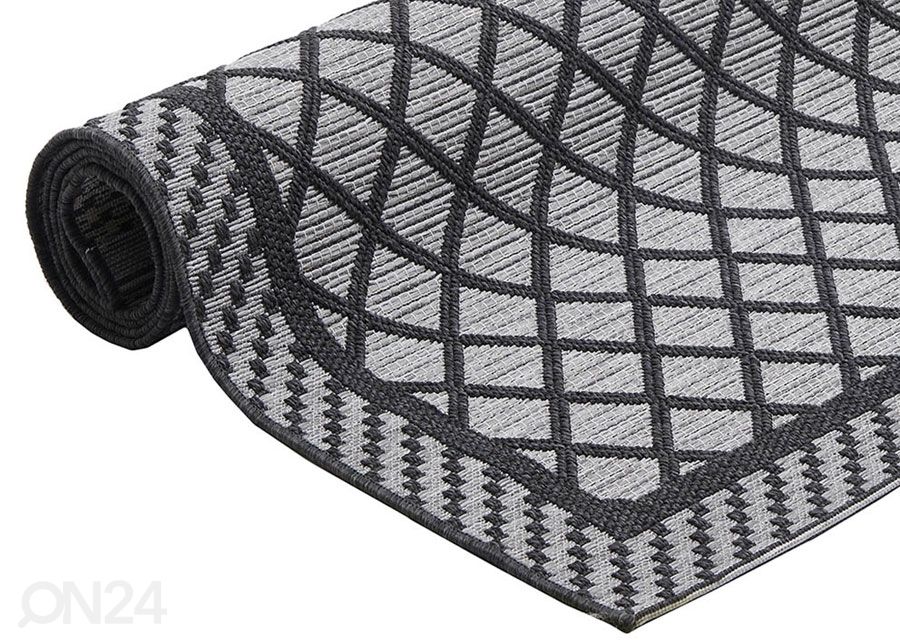 Matto MATRIX GREY 155x230 cm kuvasuurennos