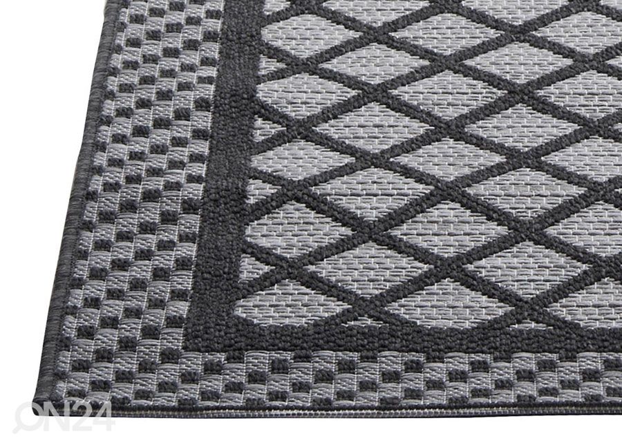 Matto MATRIX GREY 155x230 cm kuvasuurennos