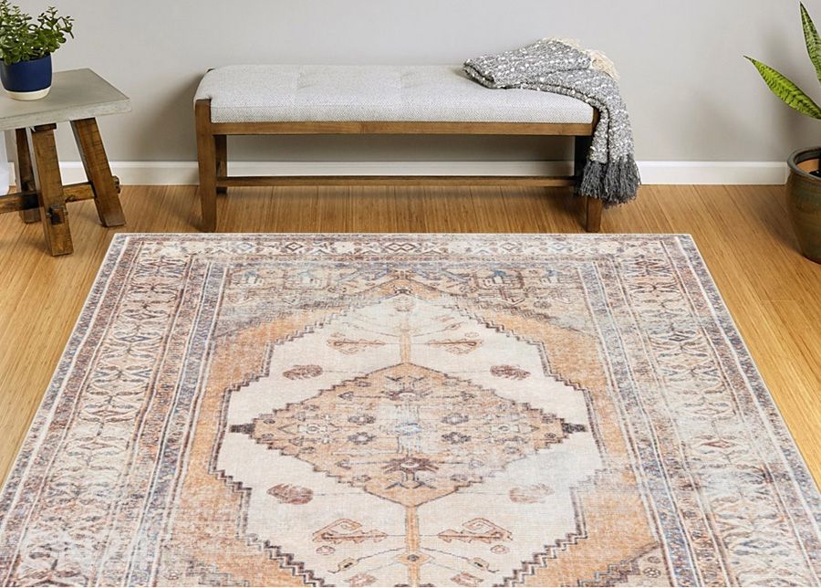 Matto Mazal Beige 160x230 cm kuvasuurennos