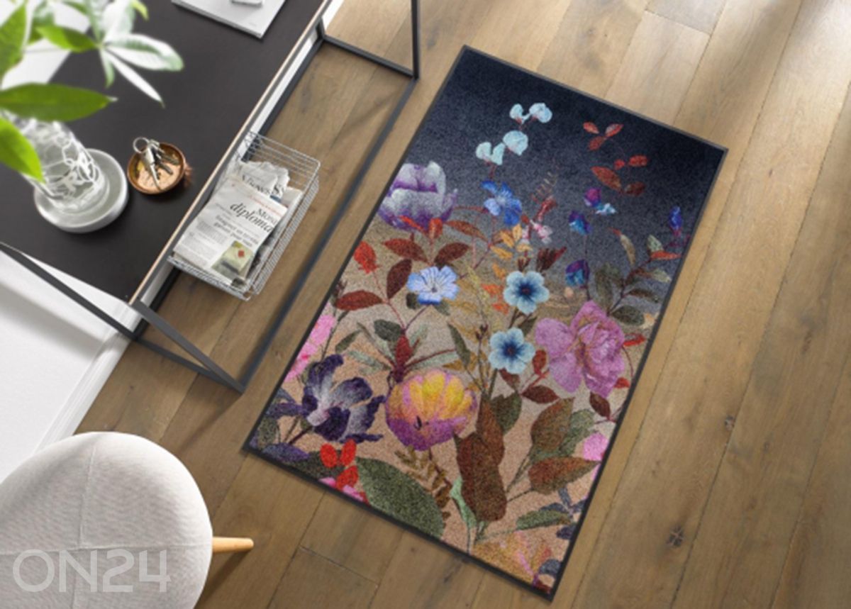 Matto Midnight Blooms 75x120 cm kuvasuurennos