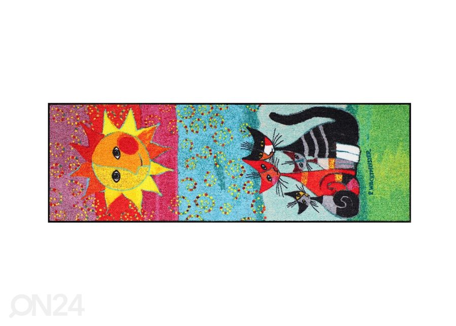 Matto MOMENTI DI FELICITA 60x180 cm kuvasuurennos